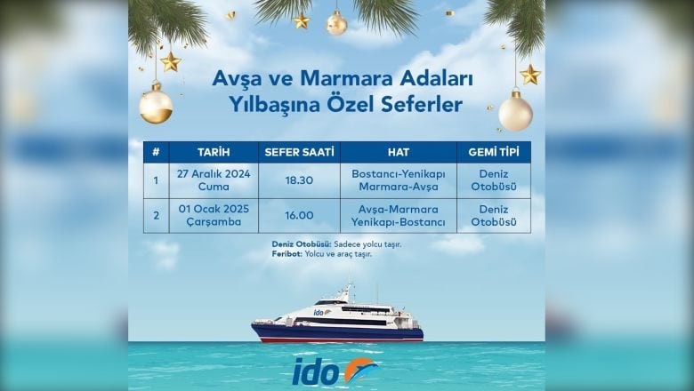 Yılbaşında Adalara Ek Sefer