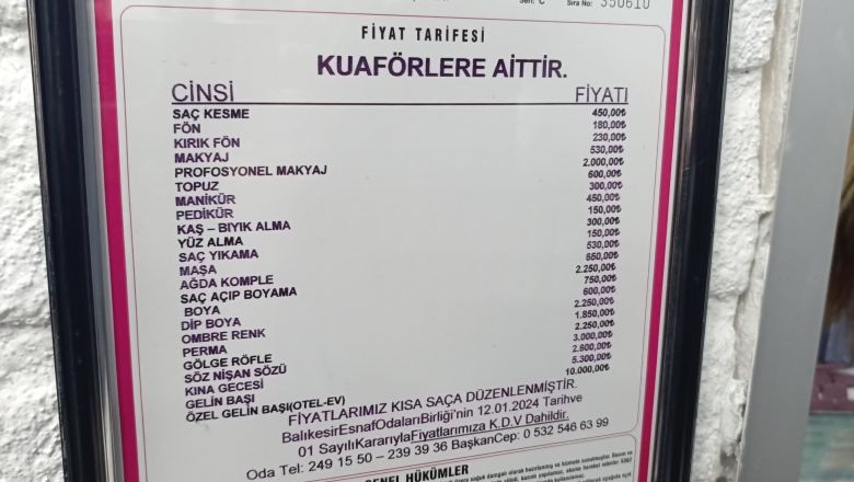 Balıkesir’de Kuaförler Kapınıza Geliyor!