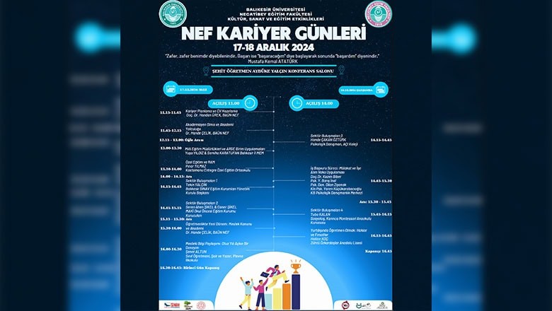 Balıkesir Üniversitesi’nde Kariyer Günleri Başlıyor Balıkesir Üniversitesi’nde Kariyer Günleri Başlıyor