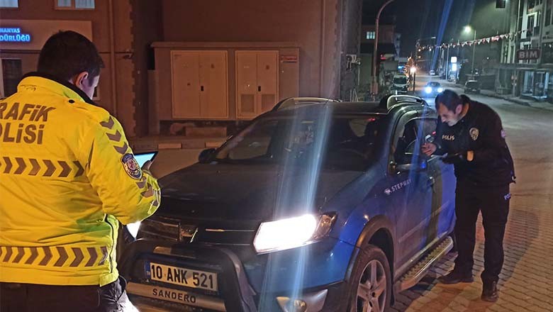 Balıkesir'de 105 Ekip ve 368 Personelle Huzur Operasyonu Balıkesir'de 105 Ekip ve 368 Personelle Huzur Operasyonu
