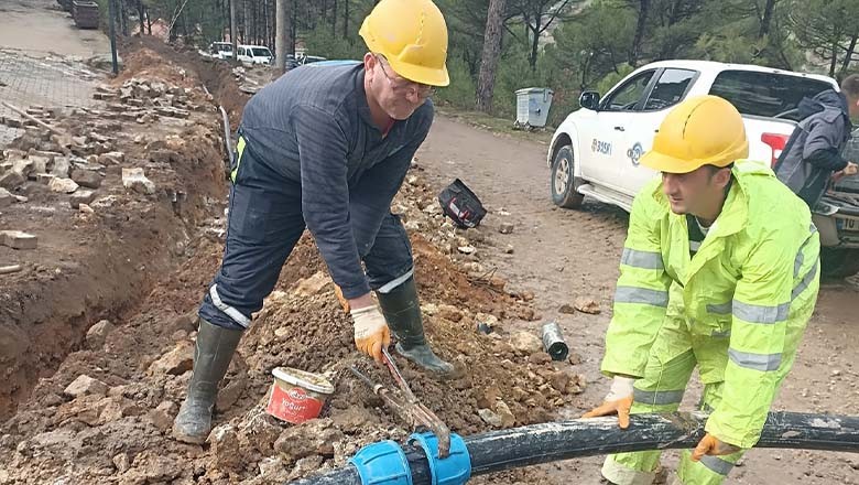 Balya'da Yıllardır Kayıp Olan İçme Suyu Hattı Bulundu Balya'da Yıllardır Kayıp Olan İçme Suyu Hattı Bulundu