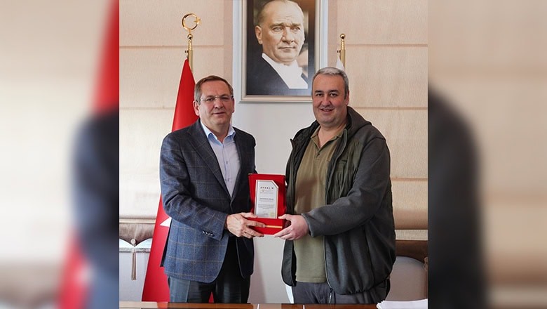 Başkan Ergin’den Balıkesir Üniversitesi’ne Teşekkür Başkan Ergin’den Balıkesir Üniversitesi’ne Teşekkür
