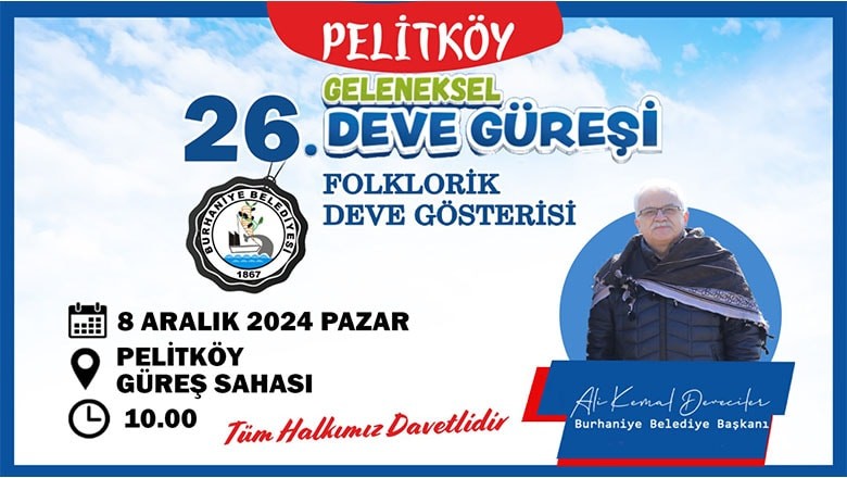 Burhaniye Hazır! 26. Geleneksel Deve Güreşleri Başlıyor Burhaniye Hazır! 26. Geleneksel Deve Güreşleri Başlıyor