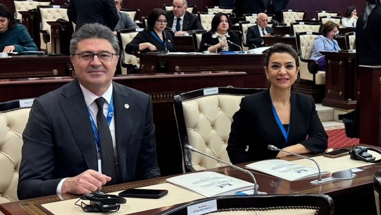 CHP Heyeti Azerbaycan Milli Meclisi'nde CHP Heyeti Azerbaycan Milli Meclisi'nde