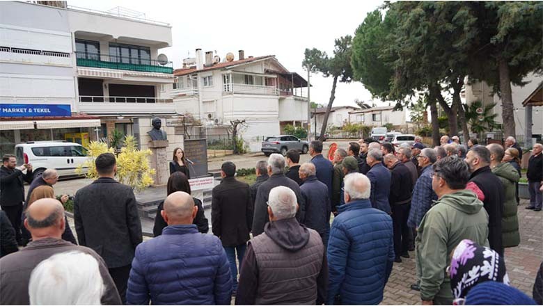 Edremit’te İsmet İnönü Anıldı Edremit’te İsmet İnönü Anıldı