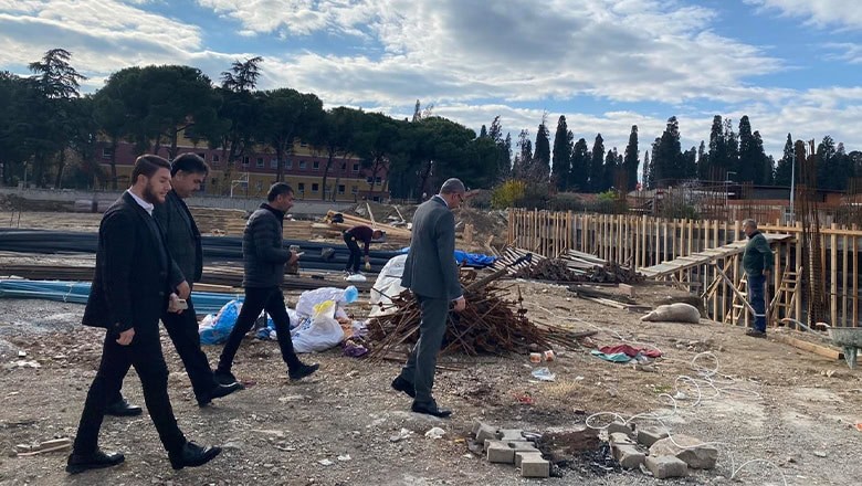 Havran’da Ali Çetinkaya İlkokulu İnşaatında İncelemeler Yapıldı Havran’da Ali Çetinkaya İlkokulu İnşaatında İncelemeler Yapıldı