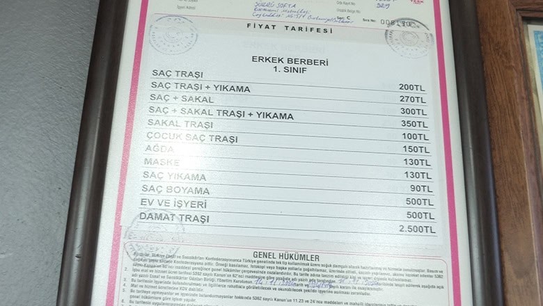 O İlçede Damat Tıraşı 2.500 TL Oldu O İlçede Damat Tıraşı 2.500 TL Oldu