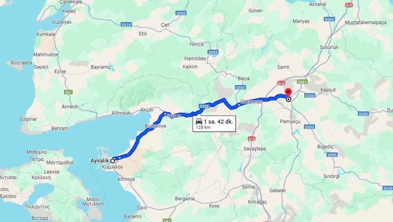 Balıkesir'in Ayvalık İlçesine Nasıl Gidilir?
