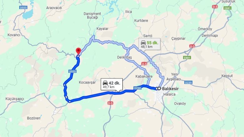 Balıkesir'in Balya İlçesine Nasıl Gidilir?