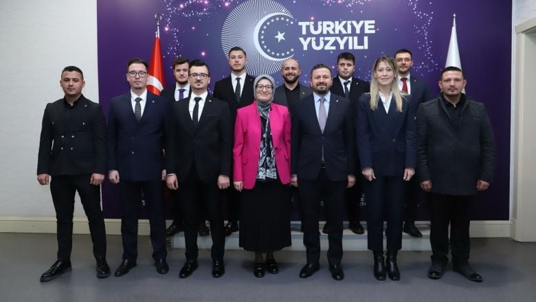 Balıkesir Gençlik Kolları Genel Merkezde Ağırlandı