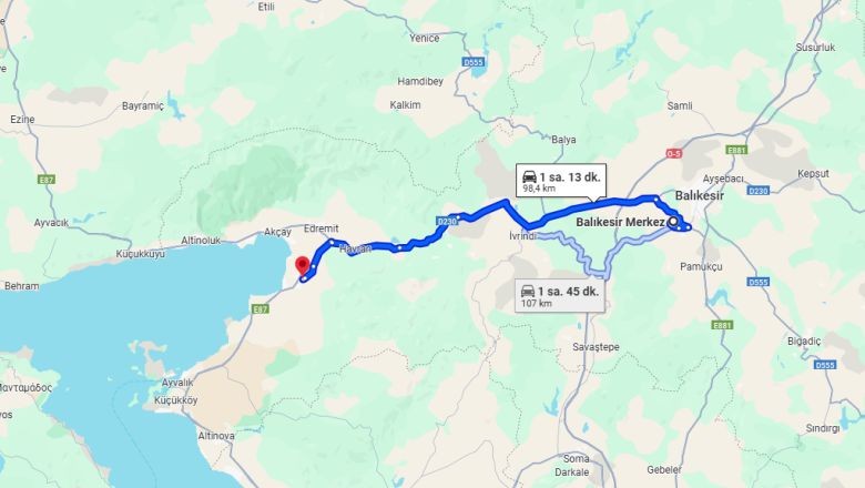 Balıkesir'in Burhaniye İlçesine Nasıl Gidilir?