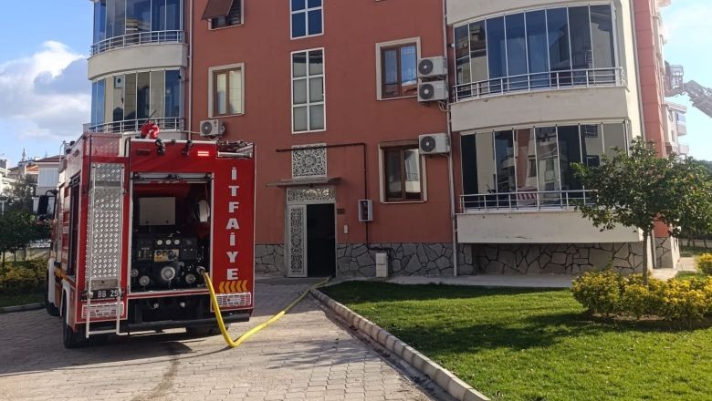 Edremit'teki Mutfak Yangını Yürekleri Ağıza Getirdi