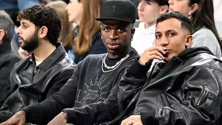 Vinicius Jr Fenerbahçe Maçını İzledi