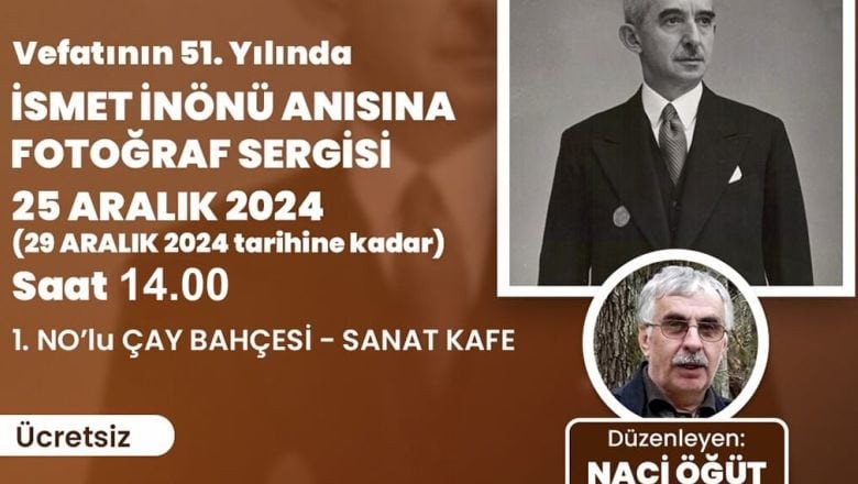 İsmet İnönü Anısına Fotoğraf Sergisi Susurluk'ta