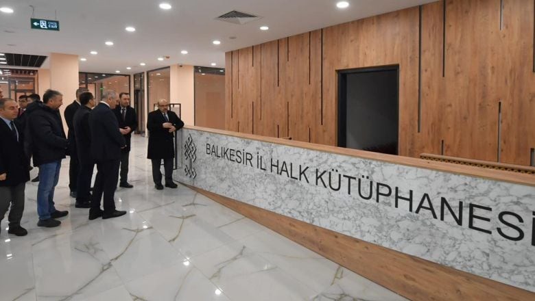 Balıkesir’e Modern Kütüphane Yolda