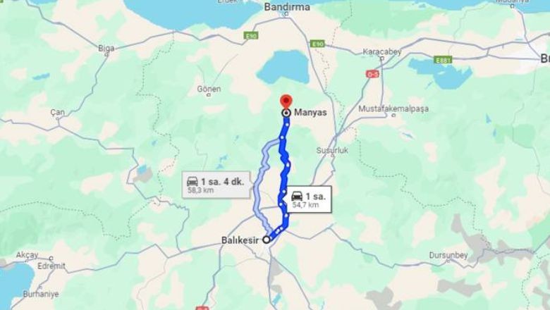 Balıkesir'in Manyas İlçesi Nerede?