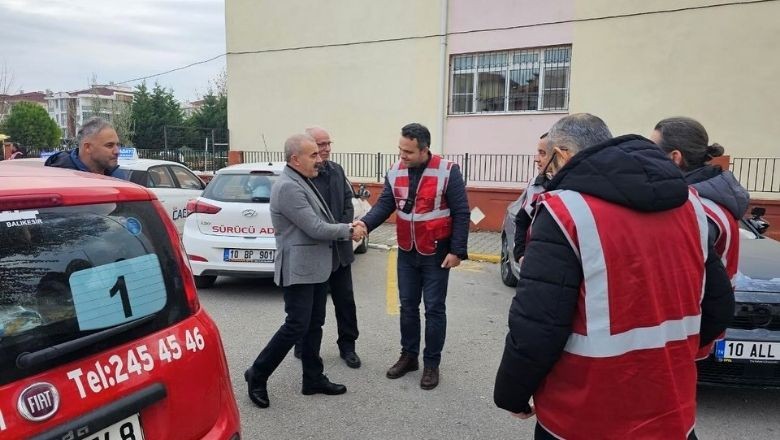Balıkesir'de MTSK Sınav Güvenliğini İncelendi