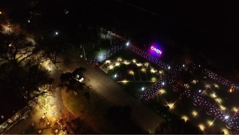 Burhaniye’nin En Uzun Gecesi Dron İle Görüntülendi