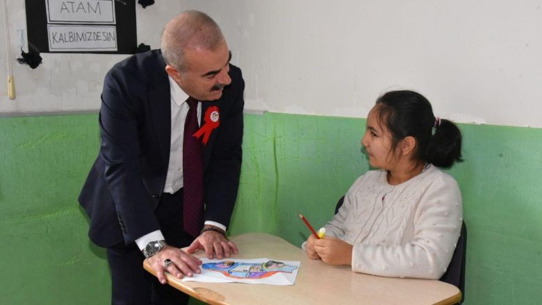 Kalpteki Engeller Kalktı! Müdür Demir Özel Öğrencilerle Buluştu