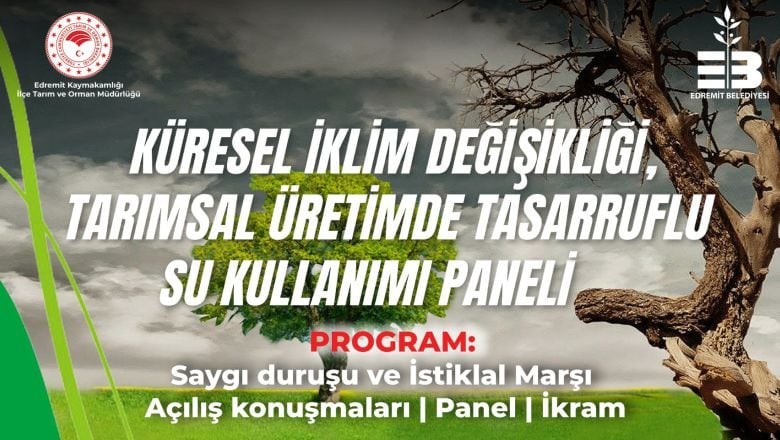 Edremit'te Tarımda Su Krizi Masaya Yatırılıyor