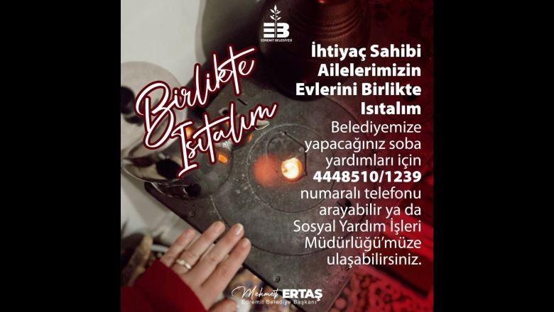 Balıkesir'de İhtiyaç Sahiplerine Soba Yardımı