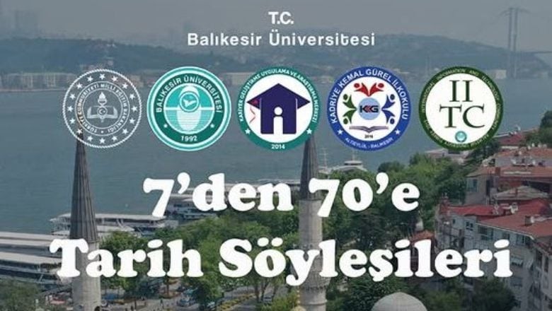 Balıkesir'de 7'den 70'e Tarih Söyleşisi