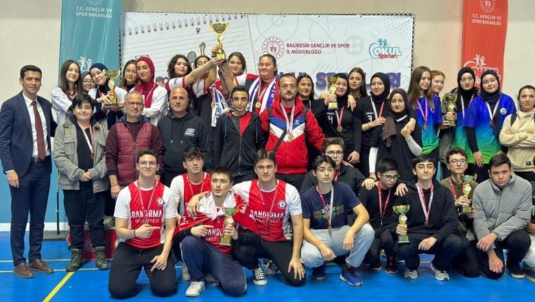 Balıkesir'de Okul Sporları İl Birinciliği Sona Erdi