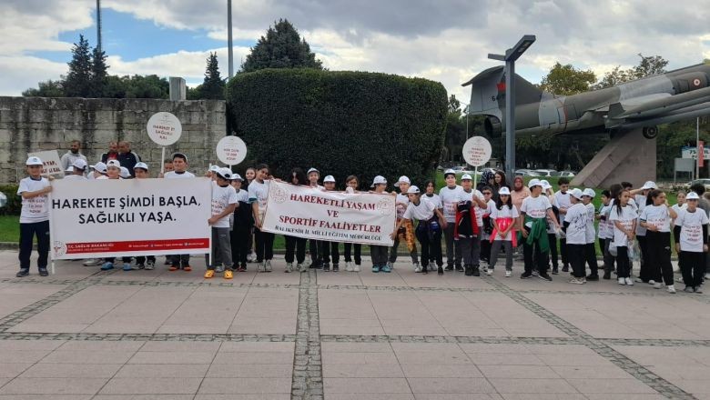 Balıkesir’de Okullarda Hareketli Yaşam Projesi
