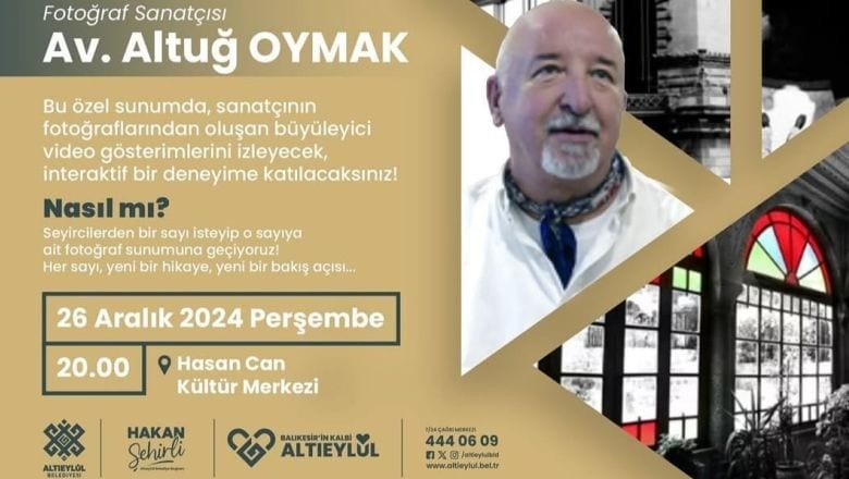 Altıeylül’de İnteraktif Fotoğraf Sunumu