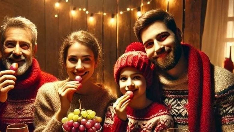 Yılbaşı Gecesi 12 Üzüm Yeme Ritüeli