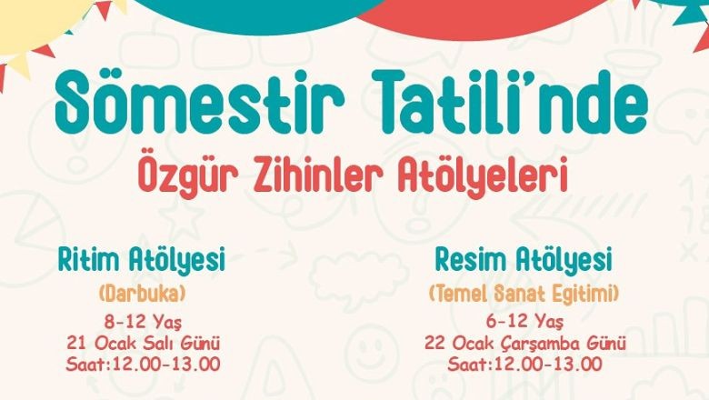 Ayvalık'ta Çocuklar Tatili Atölyelerde Geçirecek