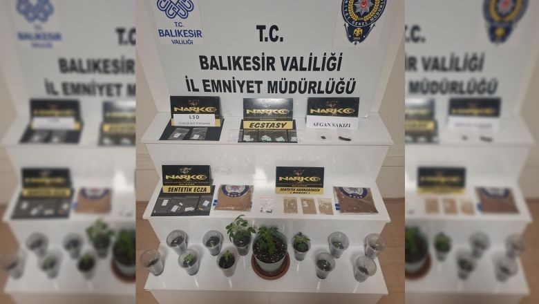 Balıkesir'de 2 Zehir Taciri Yakalandı!