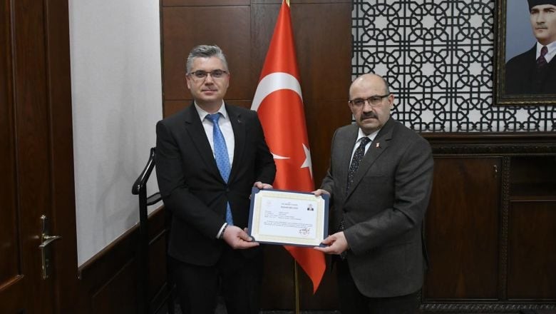 Müdür Alkan Vali Ustaoğlu'na Veda Etti