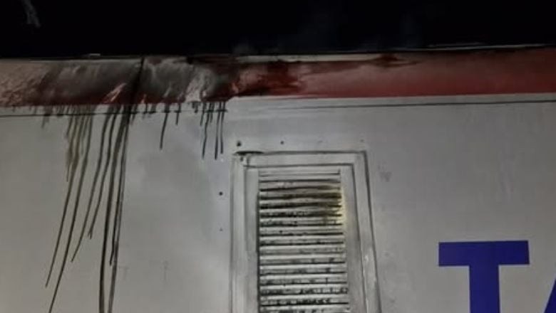 Yük Treninde Yangın!