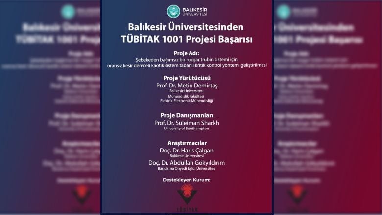 BAÜN Projesine TÜBİTAK’tan Destek