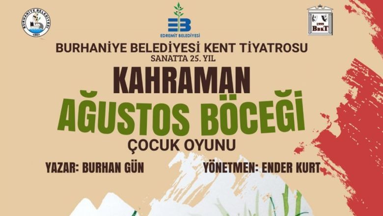Edremit’te Çocuklara Özel Ücretsiz Tiyatro