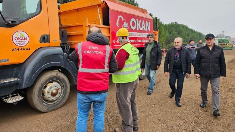 İş Makineleri Sınavı İçin Güvenlik Denetimi
