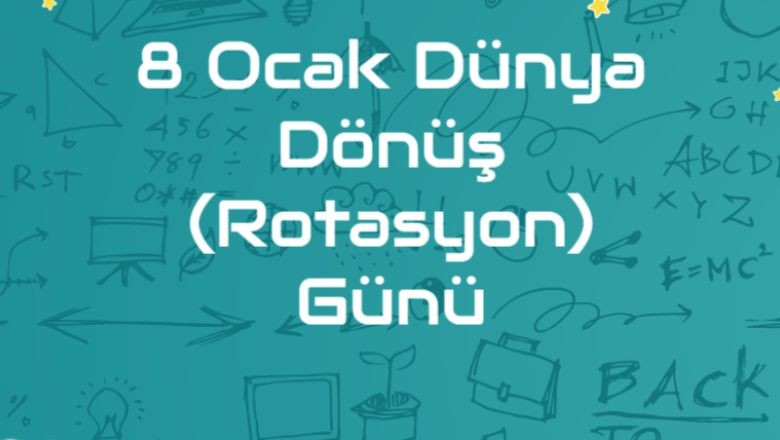 8 Ocak Ne Günü?