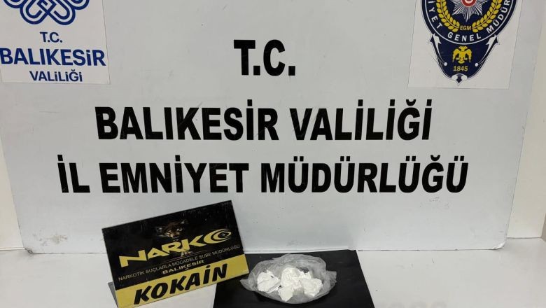 Balıkesir Polisi Uyuşturucuya Geçit Vermiyor