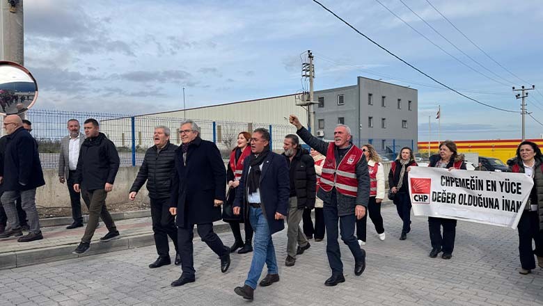 Başkan Mirza'dan Grevdeki İşçilere Destek Başkan Mirza'dan Grevdeki İşçilere Destek