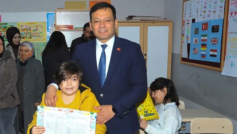 Başkan Serkan Sak’tan Karne Günü Mesajı Başkan Serkan Sak’tan Karne Günü Mesajı