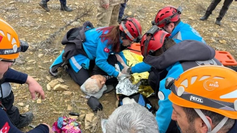 83 Yaşındaki Kadın Sağ Olarak Bulundu