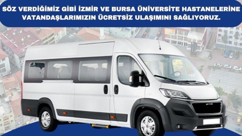İvrindi Belediyesi'nden İzmir ve Bursa'ya Ücretsiz Seferler