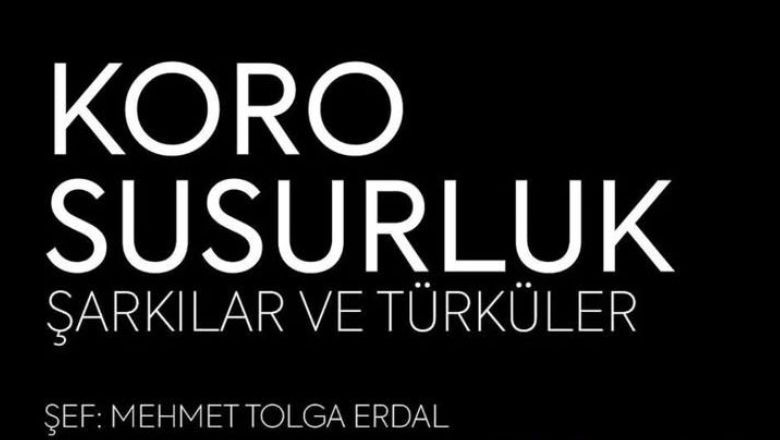 Susurluk'ta Koro ve Türkü Gecesi