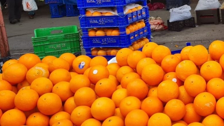 Pazarlarda Portakal Bolluğu