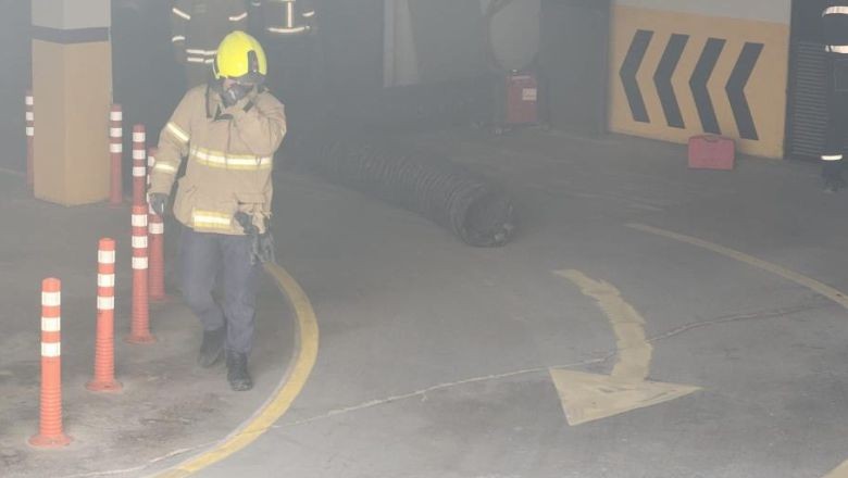 Balıkesir'de Yer Altı Otoparkında Trafo Patladı!