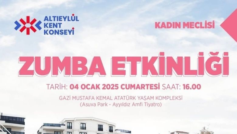 Kadın Meclisi’nden Zumba Etkinliği