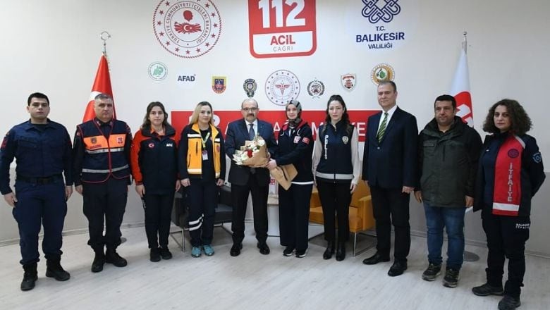 Balıkesir’de 112 Günü Kutlamaları Konvoyla Başlıyor