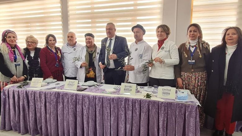 Edremit'te Zeytinyağlı Yemekler Yarıştı