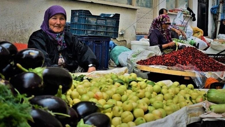 Havran'ın Köylü Pazarında doğallık dikkat çekiyor